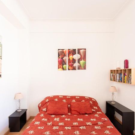 Nice Center - Bright Studio Balcony Wifi & Aircon Appartement Buitenkant foto